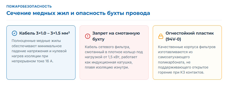 Сетевой фильтр для ПК и техники: как выбрать по защите, току и розеткам в 2026 году