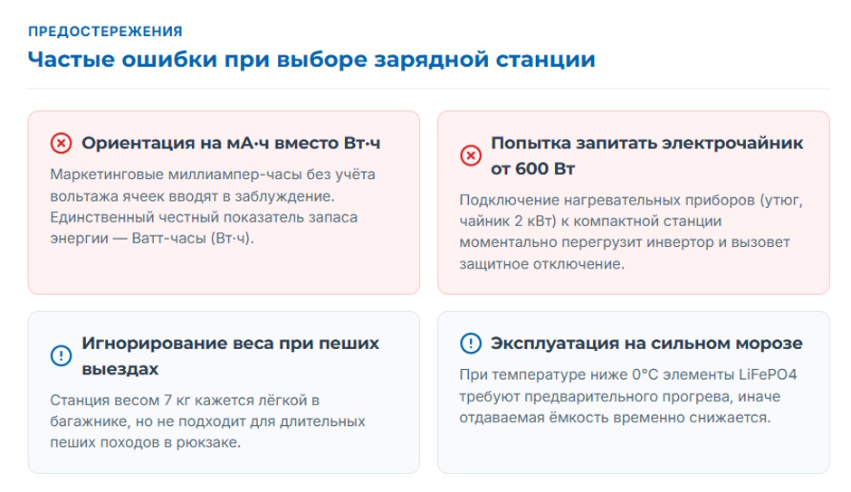 Портативная зарядная станция: выбор под задачу