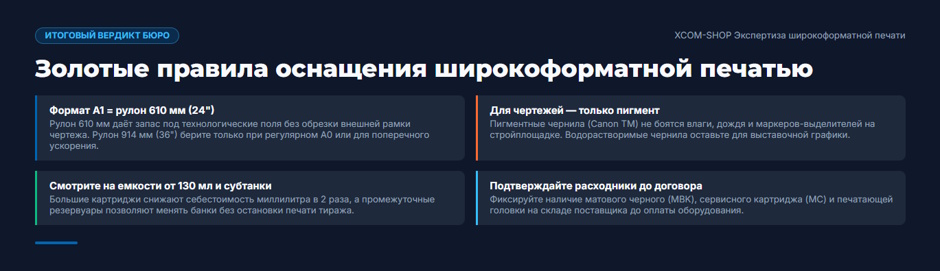Плоттер для проектного бюро: подбор под формат A1 и вопрос чернил Canon и HP Плоттер для проектного бюро: подбор под формат A1 и вопрос чернил Canon и HP