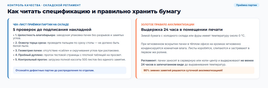 Бумага класса А, В и С: в чём разница на самом деле и за что вы переплачиваете