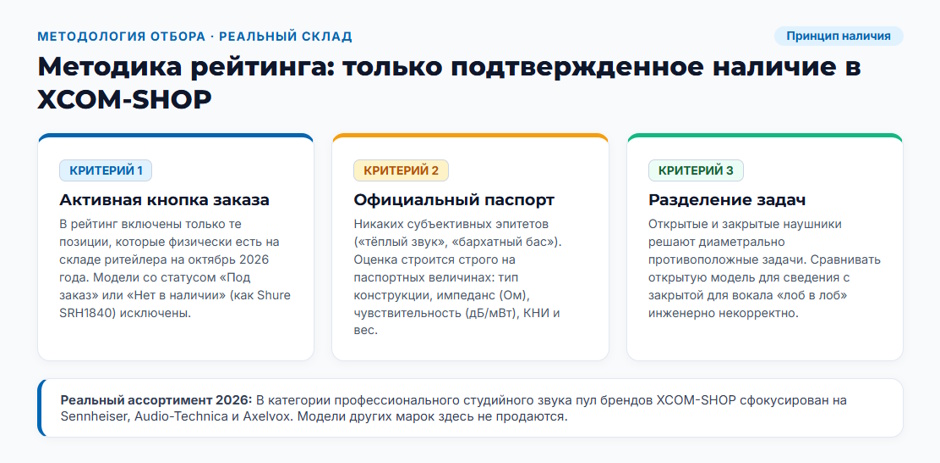 Студийные наушники: рейтинг мониторных моделей 2026 года для записи, сведения и мастеринга Студийные наушники: рейтинг мониторных моделей 2026 года для записи, сведения и мастеринга