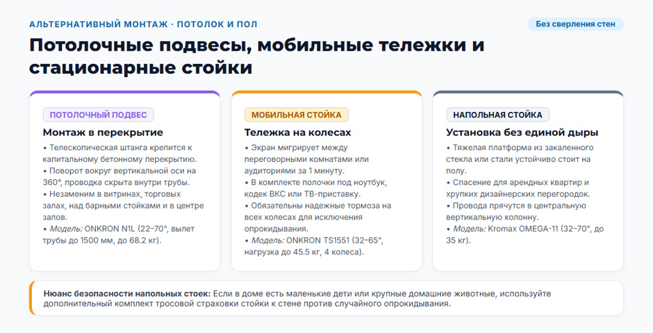 Кронштейн для телевизора: виды, параметры выбора и сценарии установки