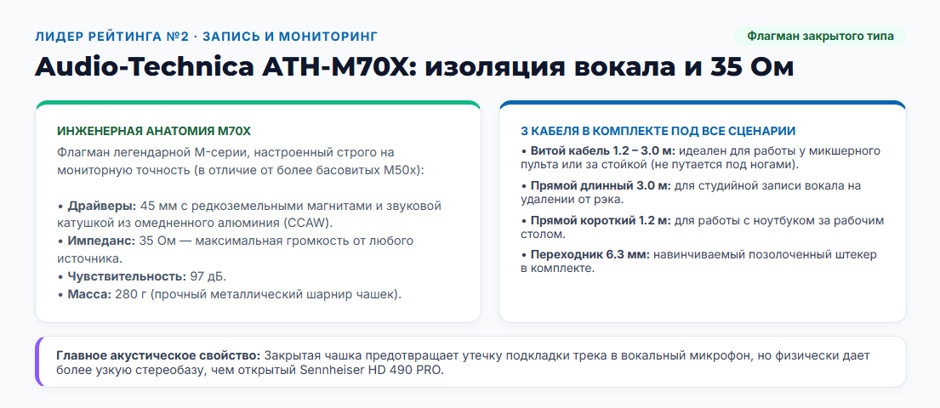 Студийные наушники: рейтинг мониторных моделей 2026 года для записи, сведения и мастеринга Студийные наушники: рейтинг мониторных моделей 2026 года для записи, сведения и мастеринга