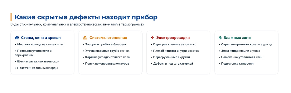 Тепловизор для дома: как выбрать и найти все скрытые проблемы Тепловизор для дома: как выбрать и найти все скрытые проблемы