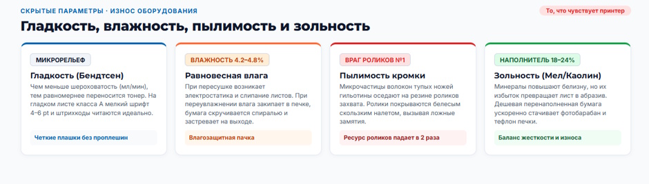 Бумага класса А, В и С: в чём разница на самом деле и за что вы переплачиваете