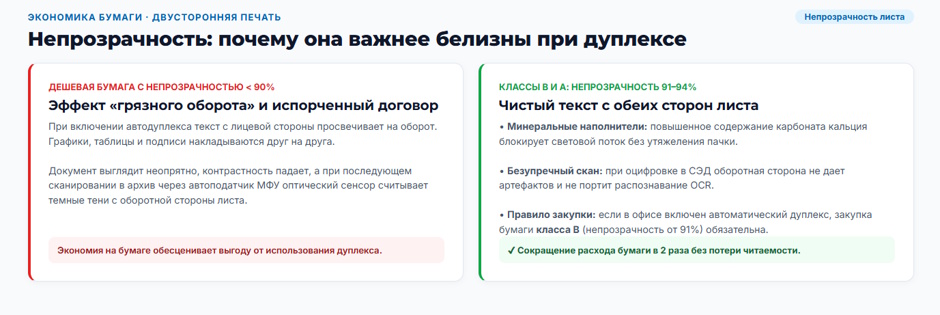 Бумага класса А, В и С: в чём разница на самом деле и за что вы переплачиваете