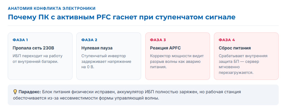Чистый синус в ИБП: для какой техники обязателен, а где это переплата