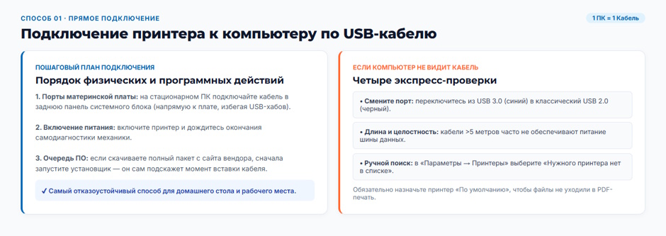 Как подключить принтер к компьютеру, Wi-Fi и телефону: один материал вместо десяти инструкций