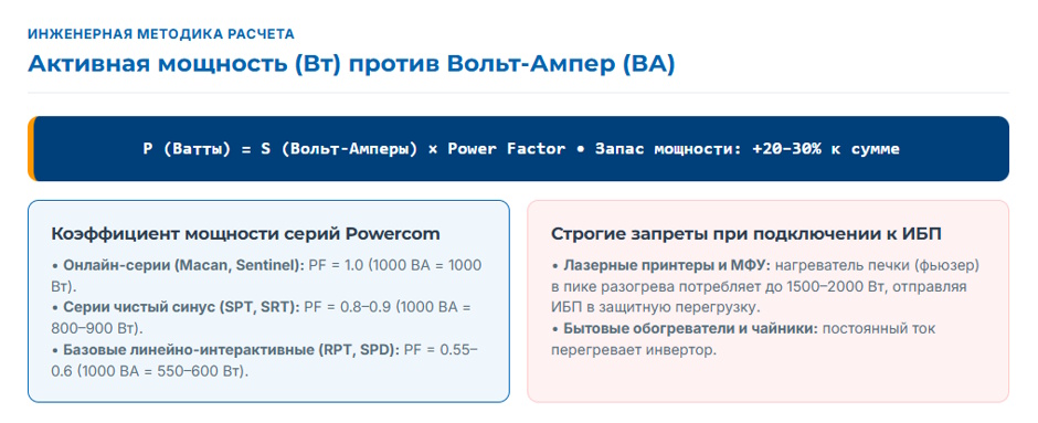Powercom: разбор линейки ИБП — какая серия под какую задачу