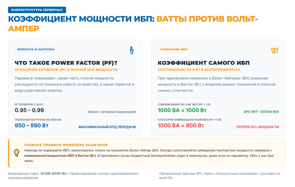 ИБП для серверной: как рассчитать мощность и выбрать топологию On-Line против Line-Interactive ИБП для серверной: как рассчитать мощность и выбрать топологию On-Line против Line-Interactive