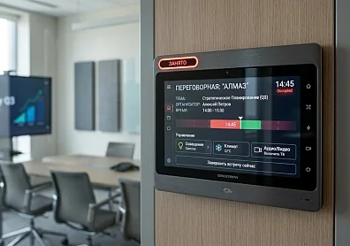 Система управления переговорной Crestron: гид для IT-менеджера?>