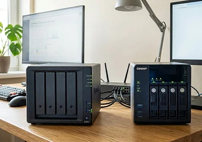 Synology или QNAP в 2026: какой NAS выбрать для резервного копирования и файлового сервера
