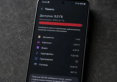 Сколько памяти нужно смартфону в 2026 году: 128, 256, 512 ГБ или 1 ТБ