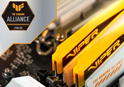 Память Viper Elite 5 RGB TUF Gaming Alliance DDR5 от Patriot Memory и ASUS?>