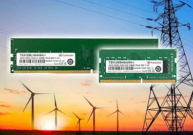 Промышленные модули DRAM Transcend с широким диапазоном рабочих температур